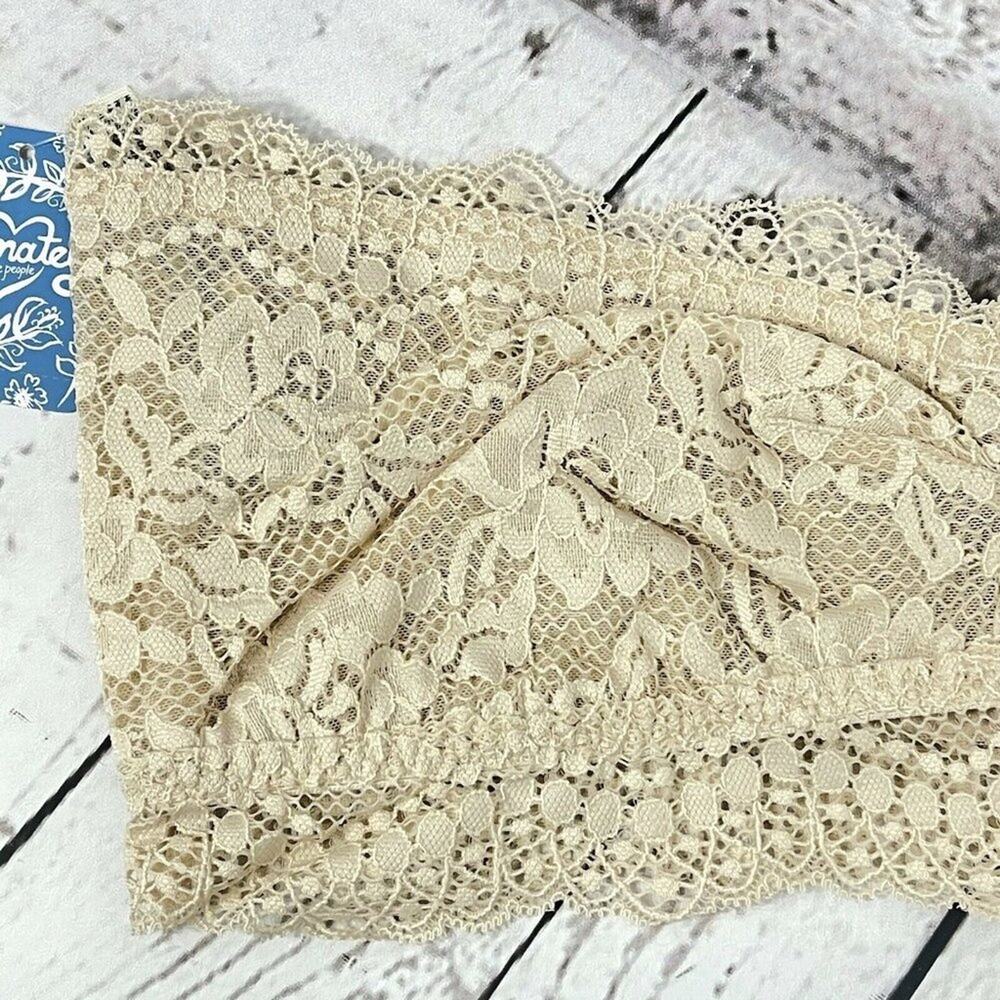 Free People Intimately XS Bandeau Lacey Looks Floral Bundle of 2 - Picture 3 of 9